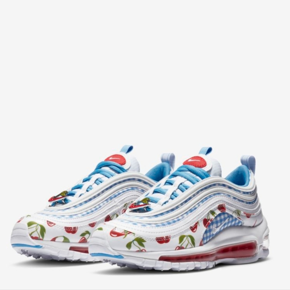 Nike 2020 Air Max 97 GS SE 'Cherry Picnic' sneakers size 4.5